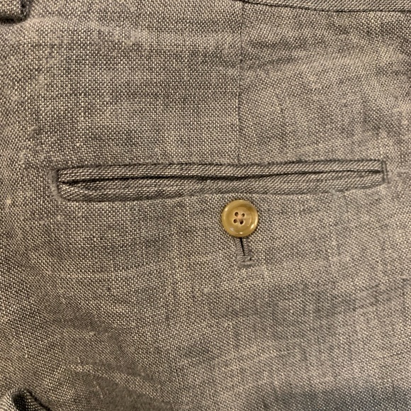 J CREW Gray Linen Pants - Picture 8 of 8